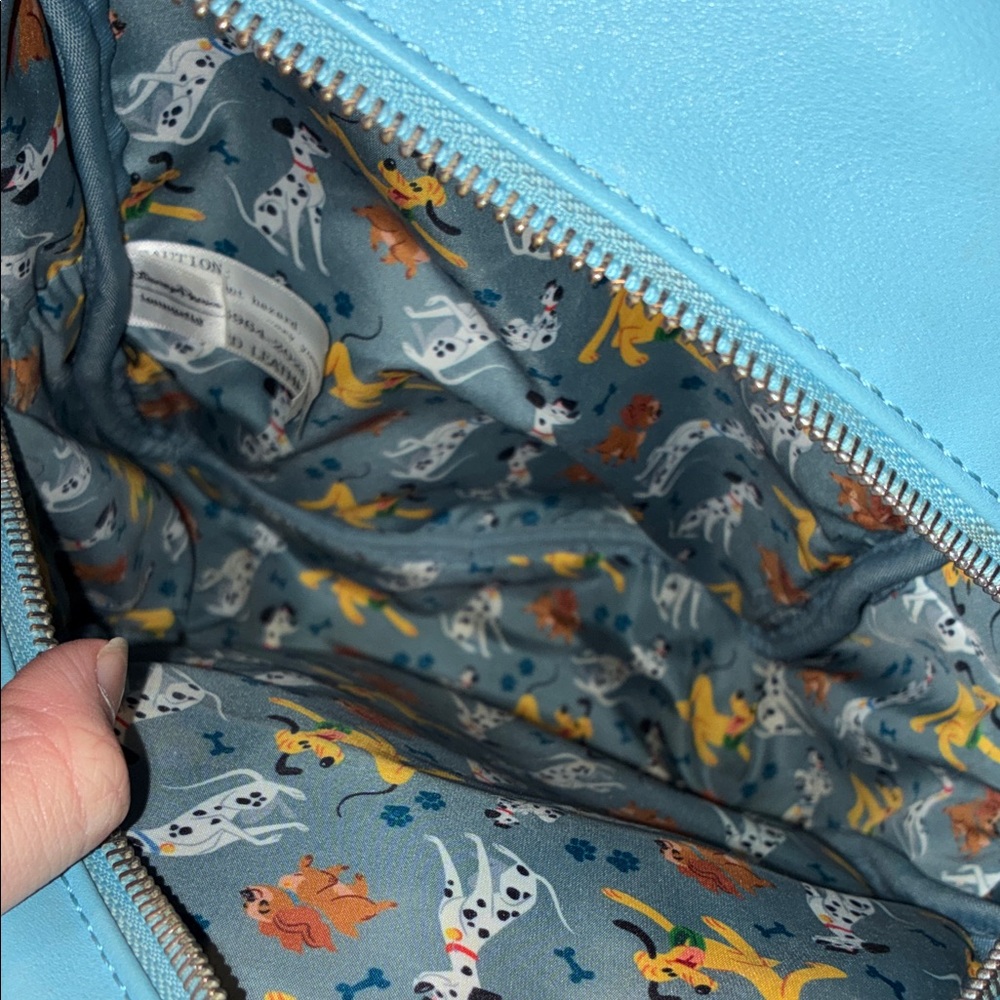 Disney Blue and Brown Cartoon Dog Backpack - Picture 4 of 4